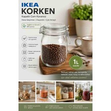 Ikea Saklama Kabı Kavanoz 1 Litre