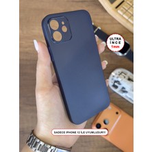 Mtl iPhone 12 Uyumlu Süper Ince Mat Ultra Thin Silikon Kılıf