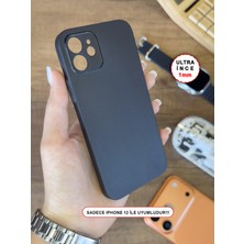 Mtl iPhone 12 Uyumlu Süper Ince Mat Ultra Thin Silikon Kılıf