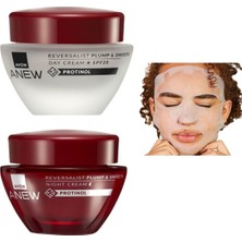 Avon Anew Reversalist Gündüz -Gece Kırışık Kremi ve Silikon Yüz Maskesi 3lü Set