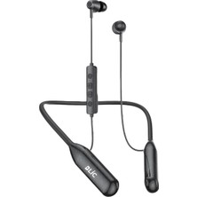 TKÇ Siyah Boyun Askılı Bluetooth Kulaklık, Aktif Gürültü Önleme ve Oyun Modu Özellikli