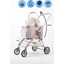 ELECTRON Kedi Köpek Arabası & Puseti  Katlanabilir Evcil Hayvan Taşıma Arabası | Pet Stroller | T1