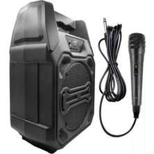 Teknodayım 10W Güçlü Ses Performanslı Bluetooth Karaoke Hoparlörü