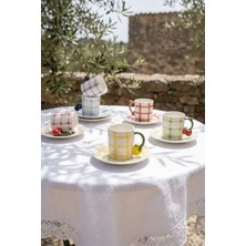 Acar Fruit Garden 6 Kişilik Kahve Fincan Takımı - 90 ml