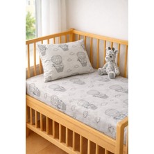 Ozz Baby Anne Yanı ; Park Beşik %100 Pamuk Cotton , Çocuk & Bebek ; Çarşaf (70x120x16cm)1 Adet Fermuarlı Yastık Kılıfı (35x45)
