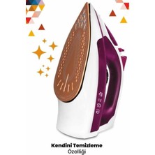 Teknodayım 2200W Seramik Kaplama Estetik Tasarımı 360 Derece Dönebilir Kablosu