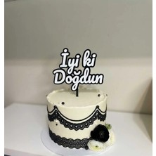 Lucien Vela Canım Oğlum Yazılı Pasta Üstü Süsleme Doğum Günü Erkek Çocuk Partisi 3D Butik Pasta Dekoru