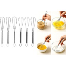 Just Cheap Store 6pcs MİNİ=13CM Metal Çırpıcı (4741)