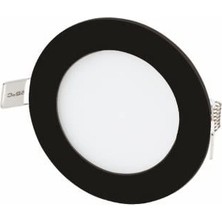 Renklime Cata Ct 5125 Siyah Kasa LED Spot 6W 3200K Gün Işığı