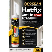 Hatfix Akrilik Beyaz-Whıte 450GR