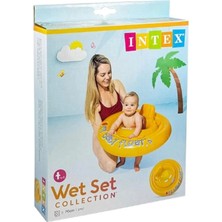 Renklime Sarı Bebe Flatörü 70 Cm. (6-12AY)