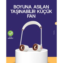 Renklime Katlanabilir Asılabilir Mini Fan USB Şarjlı 3 Kademeli Sessiz