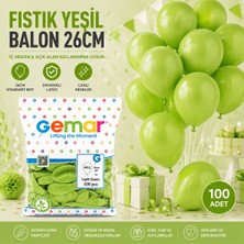 Just Cheap Store Iç Mekan - Fıstık Yeşil Balon 10 Inc - 26CM - 100PCS (4741)