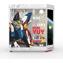 Hyte Y70 Touch Gundam Wing Temperli Cam USB 3.2 E-Atx Dual Chamber Mid Tower Dokunmatik Ekranlı Gaming Kasa (CS-HYTE-Y70TTI-GWING)