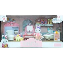 Renklime By Dreamy Mini Tavşan Büyük Banyo Oyun Seti-Mga