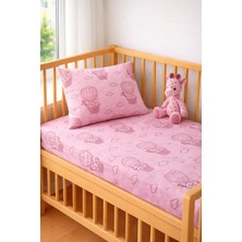 Ozz Baby Anne Yanı ; Park Beşik %100 Pamuk Cotton , Çocuk & Bebek ; Çarşaf (70x120x16cm)1 Adet Fermuarlı Yastık Kılıfı (35x45)