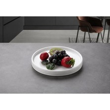 Gönül Collection Gönül Yuvarlak Porselen Pasta Tabak | 14,5 × 1,6 cm