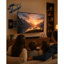 Mey Ithalat® 32 55 Inç Ayarlanabilir Tv Askı Aparatı Güçlü  Duvar Tipi Askı