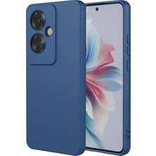 Etorva Store Oppo Reno 11F Kılıf First Silikon - Lacivert