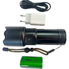 Etorva Store Wison WS-415 3200 Lümen Profesyonel Şarjlı El Feneri