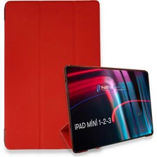 Etorva Store Apple Ipad Mini 3 Kılıf Tablet Smart Kılıf - Kırmızı