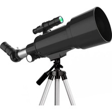 Etorva Store 400X70MM Açıklıklı Refrakter Teleskoplar (15X150X), Telefon Adaptörlü Reflex