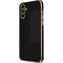 Etorva Store Samsung Galaxy A15 4g Kılıf Volet Silikon - Siyah