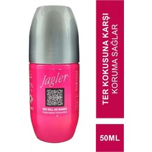 Jagler 50 ml Kadın Roll-On Koku Türü ile Nemlendirici Etkili Deodorant