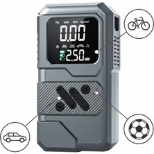 M Merc Giyim Araçlar Için Akü Takviye Lastik Şişirme ve Powerbank Cihazı