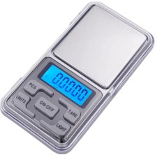 Mercora Tech Crown Dijital Göstergeli Hassas Elektronik Kuyumcu Cep Terazisi (500 Gr-0.01)