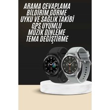 M Merc Giyim Yeni Nesil Akıllı Saat Çağrı Cevaplayabilen Plastik 47 mm Uyumlu Kordon