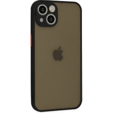 Etorva Store Apple Iphone 15 Plus Kılıf Montreal Silikon Kapak - Siyah