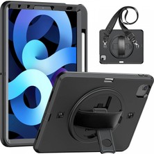 Etorva Store Apple Ipad Pro 11 (2020) Kılıf Strap-C Otterbox Tablet Kapak - Siyah