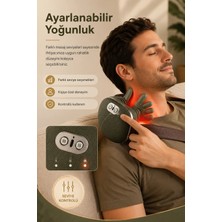 Datatek Çok Fonksiyonlu Boyun Masaj Cihazı Isı Destekli Omuz ve Ense Rahatlatıcı Kullanım