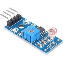 Ldr Işık Sensörü Kartı Ldr Modülü Dijital ve Analog Çıkışlı 4 Pin