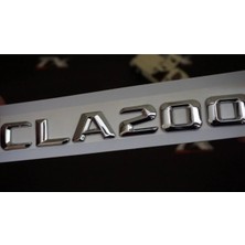 Empressco Mercedes Benz CLA200 Bagaj Krom Metal 3m 3D Yazı Logo