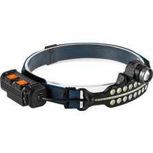 Etorva Store Fithome W690 7 Aydınlatma Modlu Xpe Cob  LED Sensörlü Dahili Pilli USB Şarj Edilebilir Kafa Fene