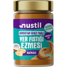 Nustil Hindistan Cevizi Yağlı Yer Fıstığı Ezmesi 300G