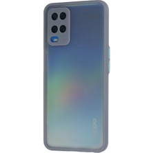 Etorva Store Oppo A54 4g Kılıf Montreal Silikon Kapak - Gri