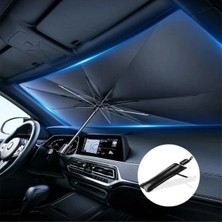 Datatek Katlanabilir Oto Güneşlik Şemsiye 75X140 cm Uv Korumalı Ön Cam Gölgelik Aksesuarı