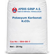 Apeks Potasyum Karbonat - K2CO3 - 25 kg