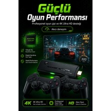 Datatek 2.4g Kablosuz Oyun Konsolu HDMI Tv Bağlantılı Çift Kollu Klasik Oyun Seti
