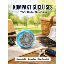Renklime Alüminyum Gövdeli Mini Bluetooth Hoparlör – Dayanıklı ve Şık Tasarım Yeni Nesil