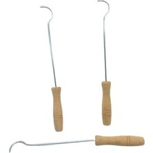 Renklime Metal Soba Kapak Açacağı - Ahşap Saplı - Güvenli Kullanım
