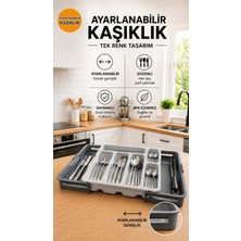 Galeriyo Ayarlanabilir Kaşıklık Organizer – Genişleyebilir Çekmece Içi Düzenleyici