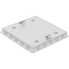 Luxwares 70X70 El Tutamaklı Plastik Rögar Menhol Kapak