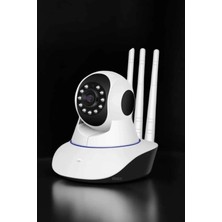 Mey Ithalat® Wifi Kamerası Çift Yönlü Bebek Güvenlik Kamerası Gece Görüşlü