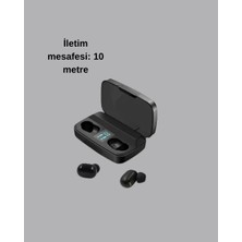 M Merc Giyim Tws A10S Bluetooth 5.0 Kulaklık – Yüksek Ses Kalitesi, Ergonomik, Uzun Pil Ömürl�