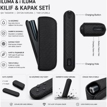 Zigver Iqos Kılıf Iluma Kapak Seti Desenli Siyah(Terrea ile Çalışan Cihaza Uygundur)Sadece Kılıftır