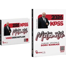Akm Kitap Hoca Kafası 2026 Kpss Matematik Video Ders Notu ve Soru Bankası Seti 2 Kitap